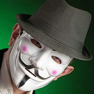 MEN'S WOMEN'S UNISEX GUY FAWKES PLOT ANONYMOUS